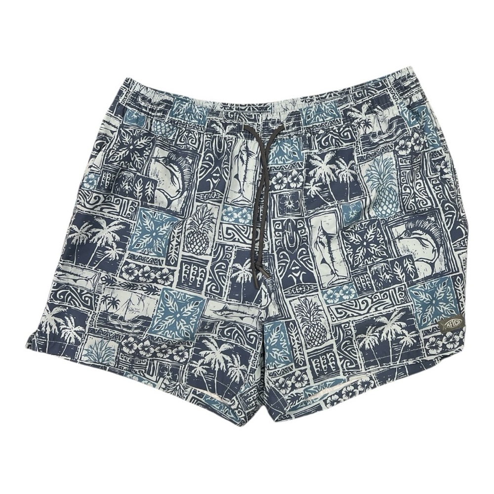 AFTCO Strike Swim Shorts Mens Sz L Fishing Outdoors